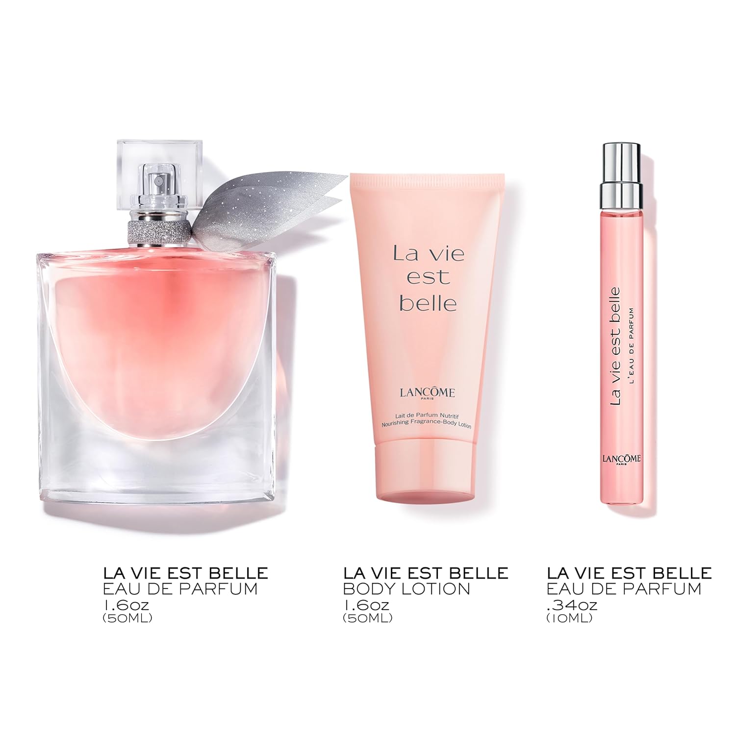 Lancôme La Vie Est Belle Gift Set - Full-Size Refillable La vie est belle Eau De Parfum Spray 1.7 fl. oz, Purse Spray 0.34 fl. Oz, Body Lotion 1.6 fl. oz.- Limited Edition Gift Set for Women - Image 2