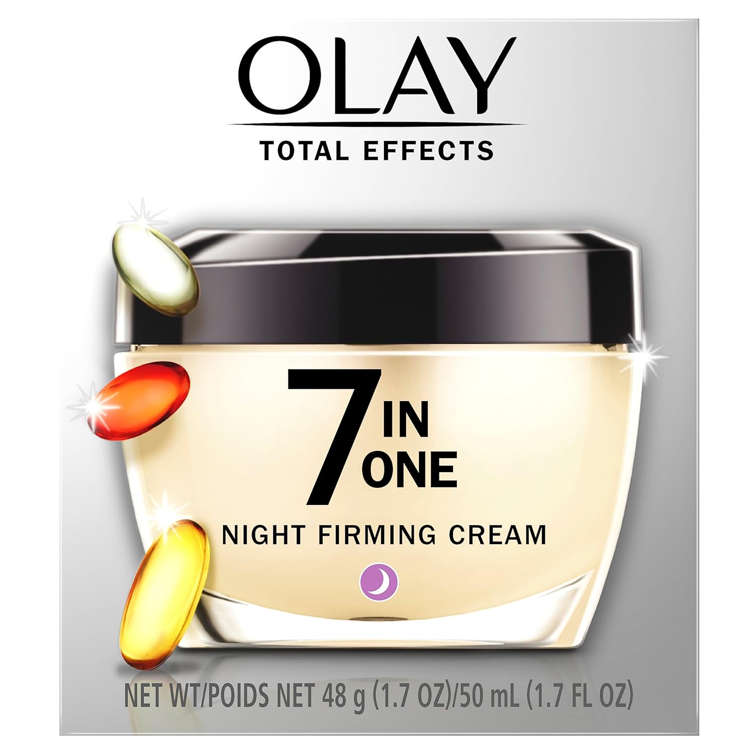 Olay Total Effects Night Firming Cream Face Moisturizer, 1.7 oz - Image 7