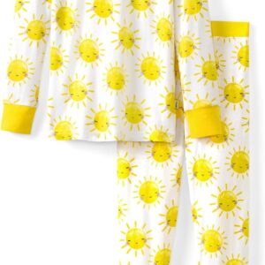 Little Sleepies Two-Piece Pajama Set for Boys & Girls, Soft Viscose from Bamboo Toddler Pajamas for Kids, Family Matching PJs