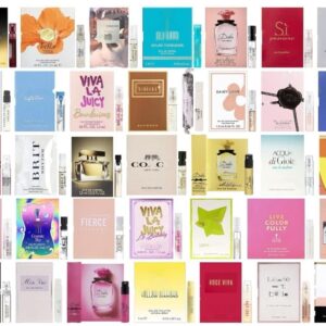 JRoBeauty Perfume High End Fragrance Samples Set for Women – (Pack of 12 Sample Vials)
