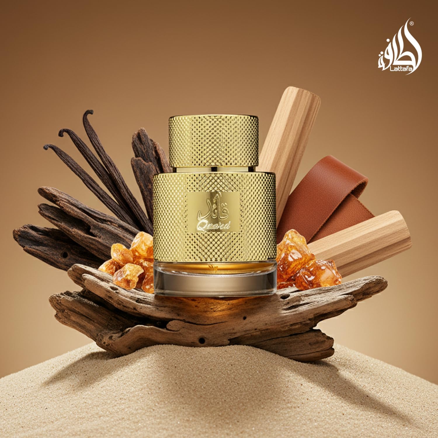 Lattafa Perfumes Qaa'ed for Unisex Eau de Parfum Spray, 3.4 Ounce - Image 6