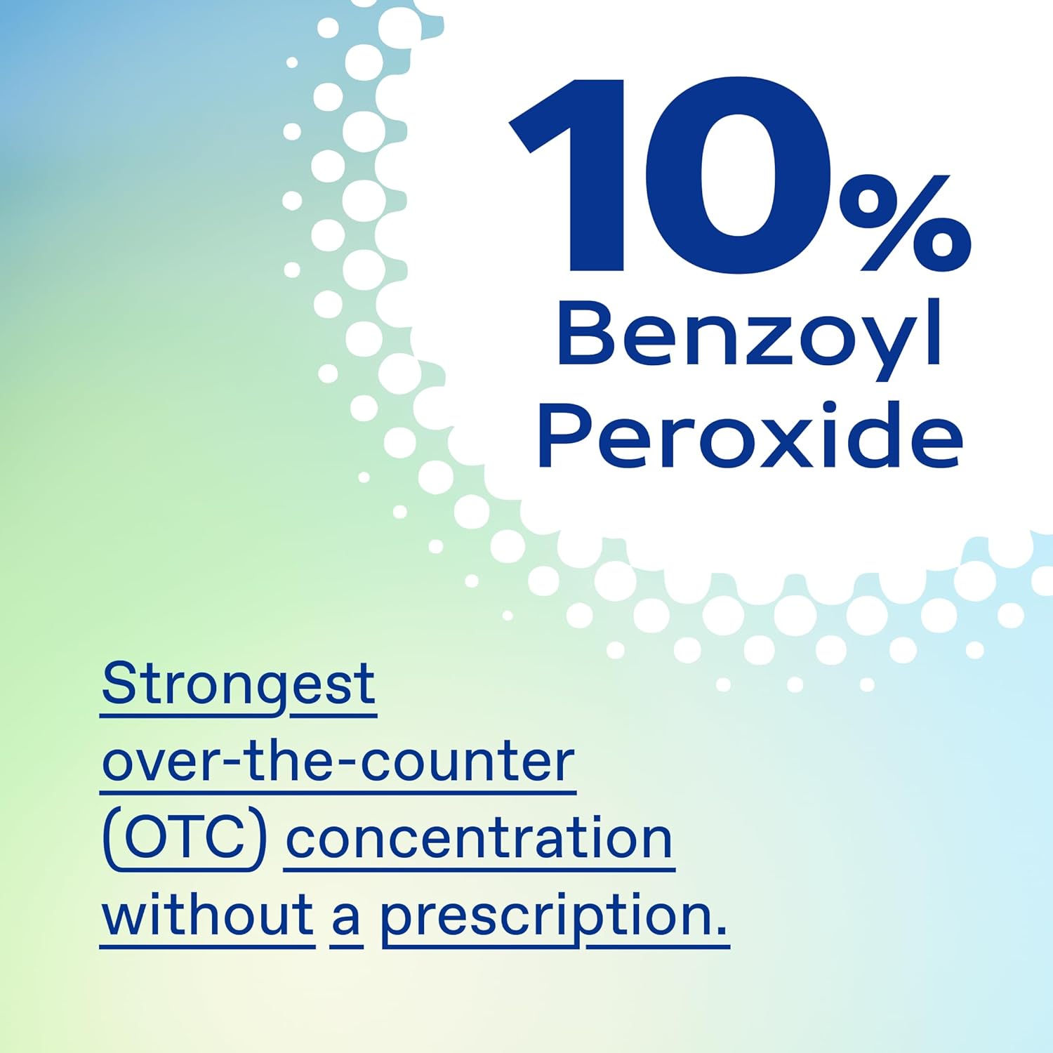 Differin Acne Face Wash with 10% Benzoyl Peroxide, Maximum Strength OTC Acne Foaming Cleanser, Fast Acting Acne Treatment for Face and Body, 5 oz. - Image 8