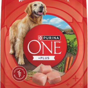 Purina ONE High Protein Dry Senior Dog Food Plus Vibrant Maturity Adult 7 Plus Formula – 8 lb. Bag