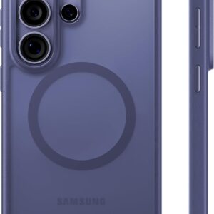 TORRAS Magnetic Shockproof for Samsung Galaxy S26 Ultra Case, Fit for MagSafe, 12FT Military Grade Protection, Translucent Slim Case for Samsung S26 Ultra Case Anti-Fingerprint Anti-Scratch, Purple