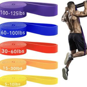 HAPBEAR Pull Up Assistance Bands – Pull Up Bands – Resistance Bands – Exercise Bands Resistance Bands Set – Workout Bands for Working Out, Stretching, Muscle Training