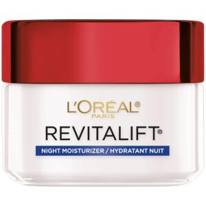L’Oreal Paris Revitalift Anti-Wrinkle and Firming Face Night Cream, Pro Retinol 1.7 oz