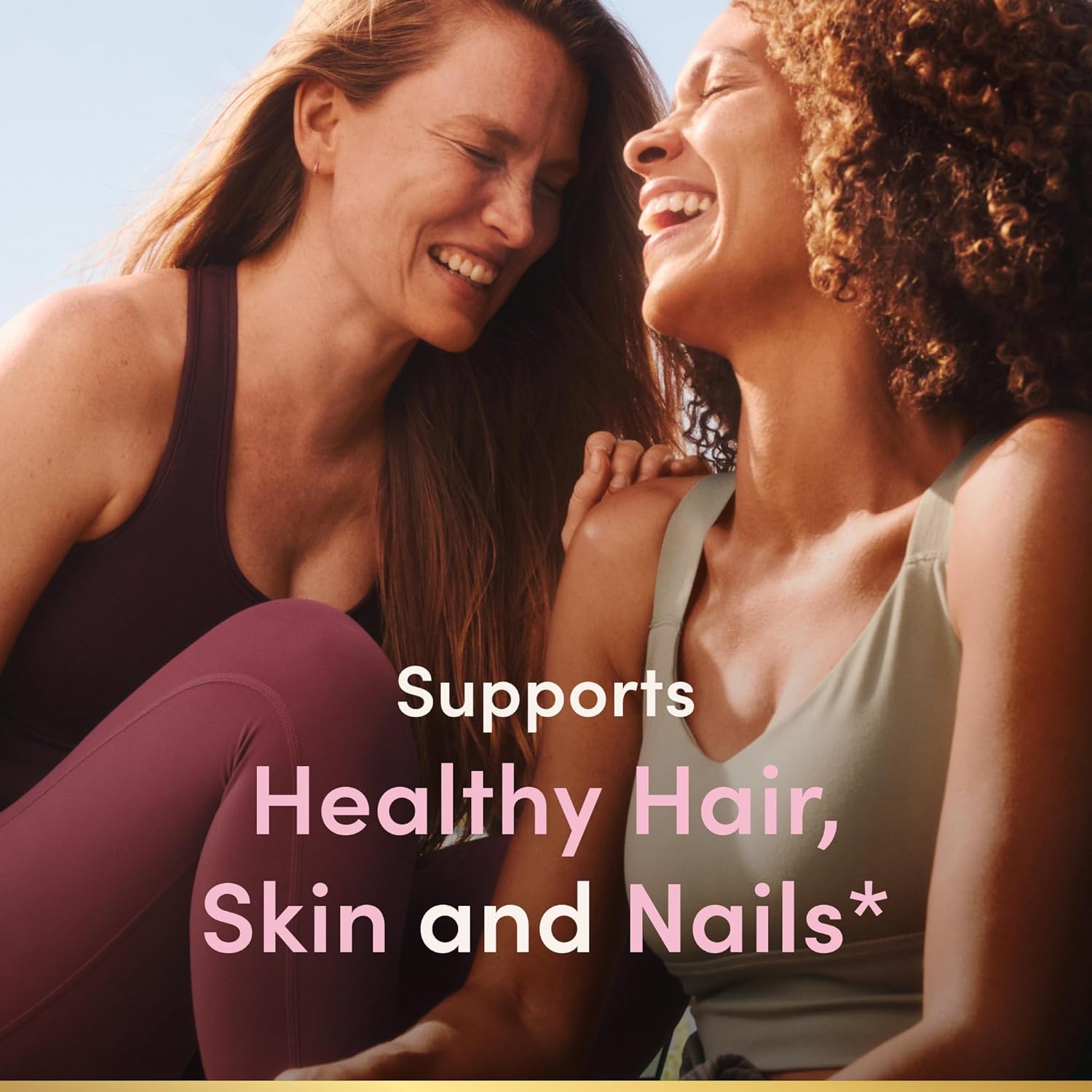 Nature's Bounty Biotin 10000mcg Supplement, Supports Healthy Hair, Skin and Nails, Optimal Solutions Hair Vitamin with Biotin, 90 Rapid Release Liquid Softgels - Image 2