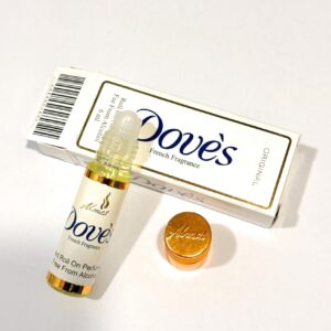 Doves Soap French Fragrance Roll On Perfume, Alcohol Free Perfume Oil, Unisex Attar, 6ml (0.20 OZ)