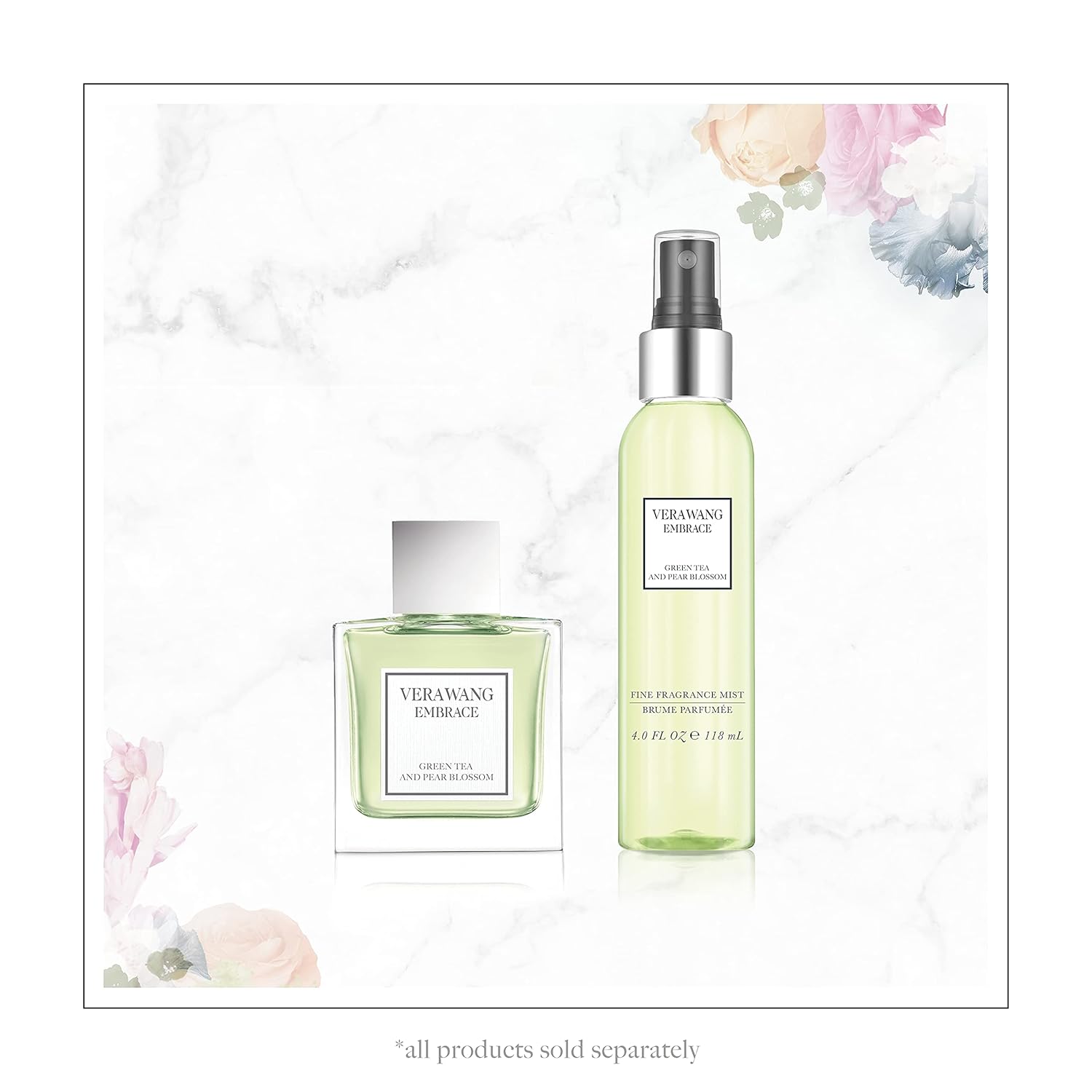 Vera Wang Embrace Eau de Toilette Spray for Women, Green Tea & Pear Blossom, 1 Fl Oz - Image 4