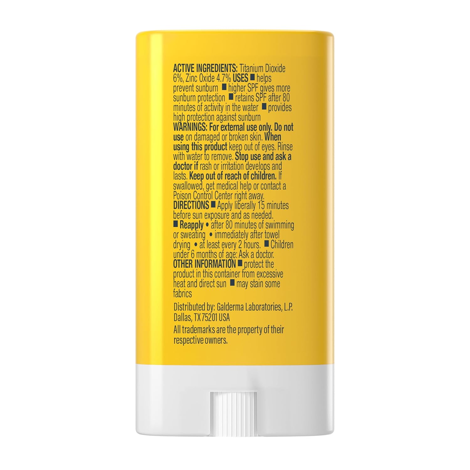 Cetaphil Sheer Mineral Sunscreen Stick for Face & Body, 0.5oz, 100% UVA/UVB Mineral Sunscreen: Zinc Oxide & Titanium Dioxide, Broad Spectrum SPF 50, For Sensitive Skin - Image 9