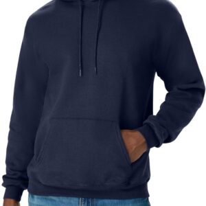 Hanes Men’s EcoSmart Hoodie, Midweight Fleece, Pullover Hooded Sweatshirt
