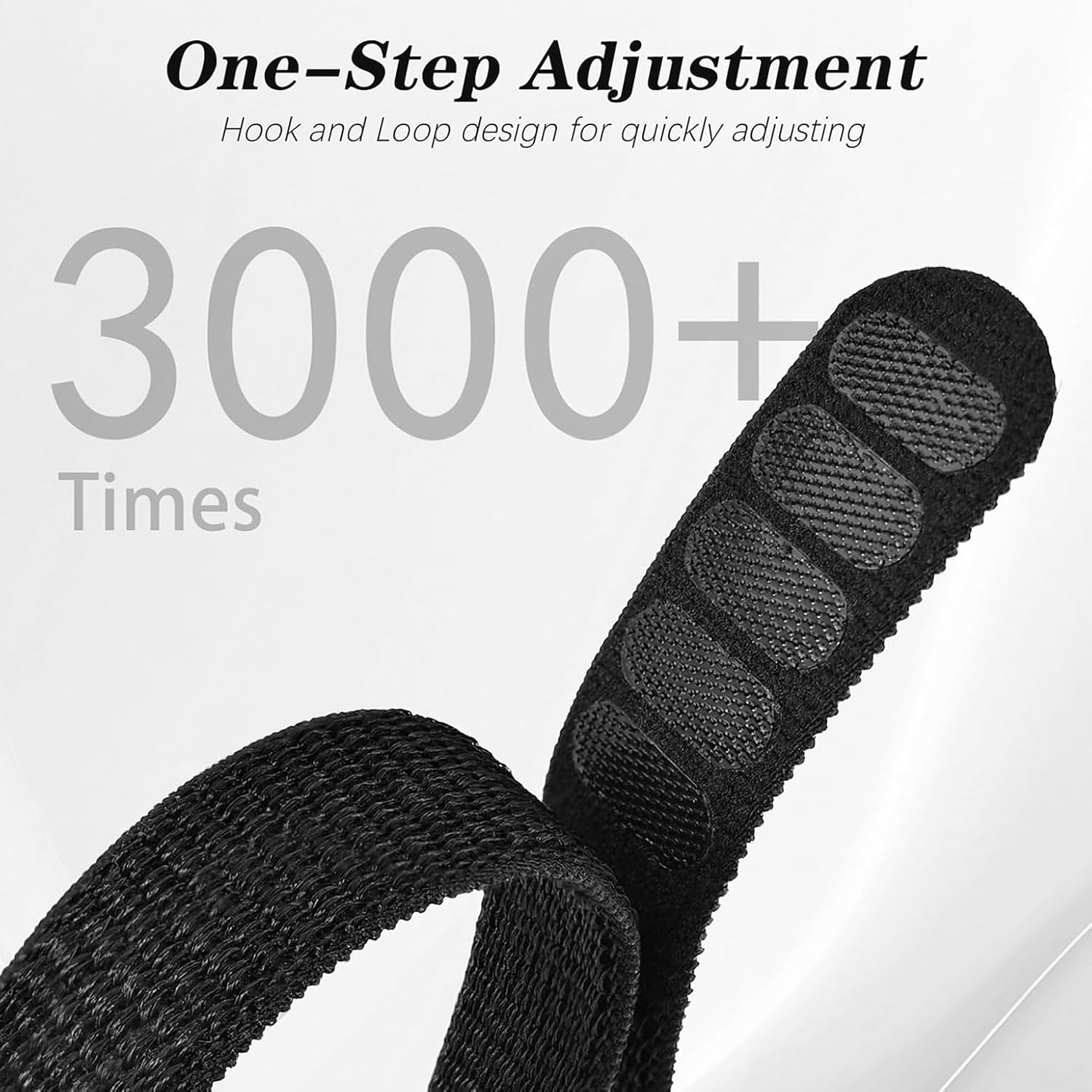 5 Pack Nylon Loop Wristband Compatible with Hume Band Replacement, Hook and Loop Breathable Soft Strap for Fitness Tracker Women Men - Image 3
