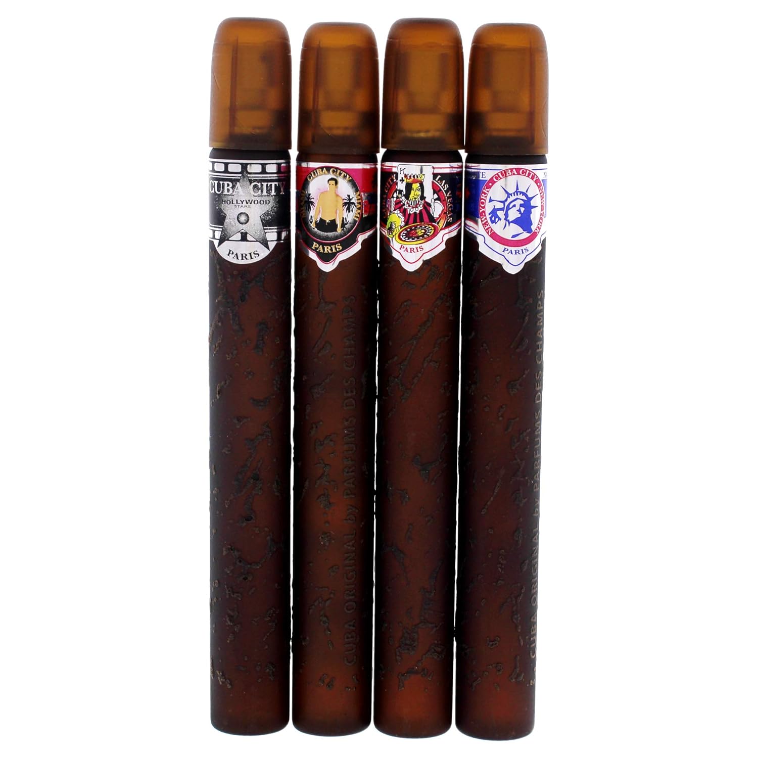 Cuba City 4-Piece Set for Men, (Hollywood + Vegas + Miami + New York) - Image 2