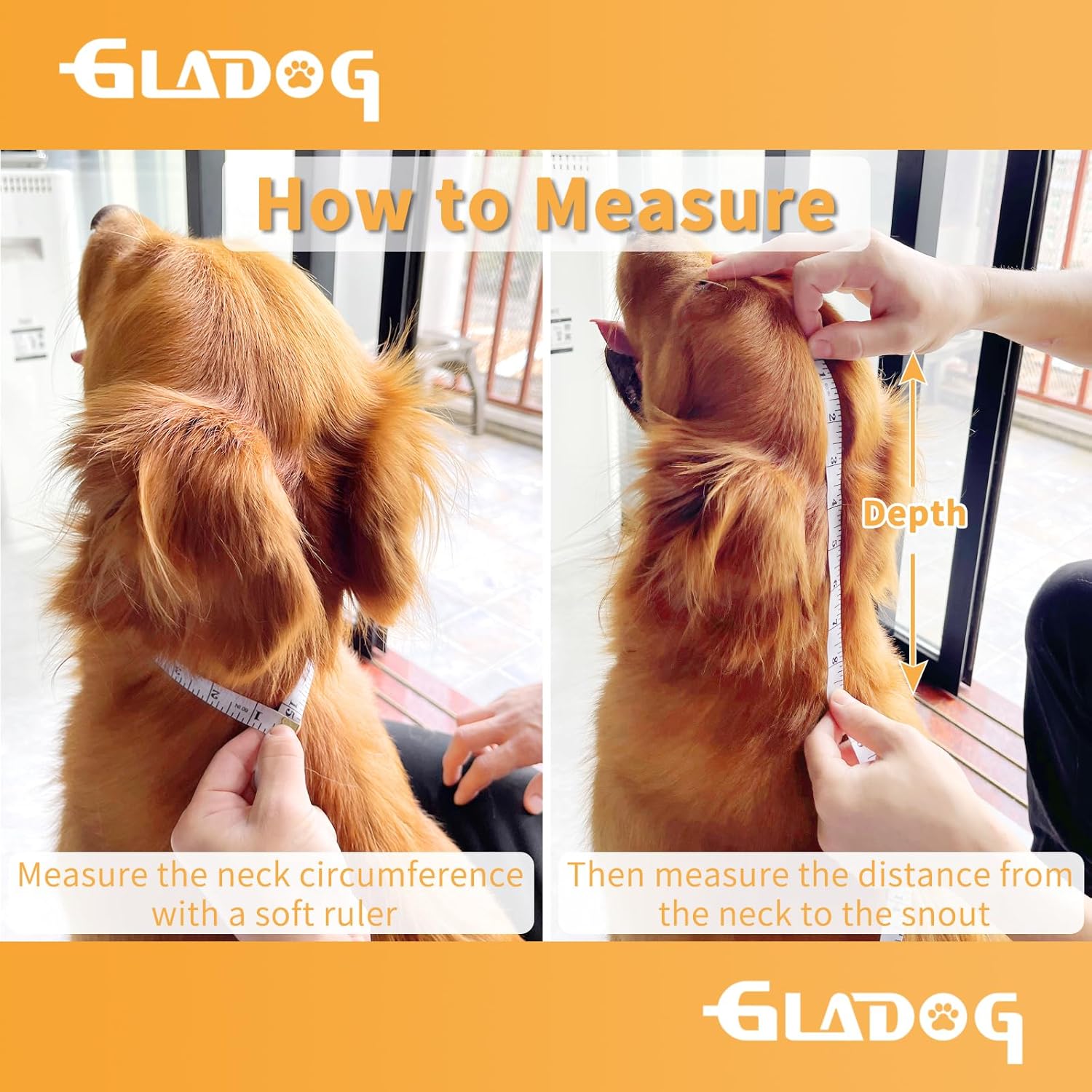 Soft Dog Cone Collar, 2 PCS (for Right Size) Flexible Plastic Cone for Dogs After Surgery, Dog Recovery Collar, Adjustable E-Collar for Large/Medium/Small Dogs Cat, Comfy Elizabethan Collar (M) - Image 5