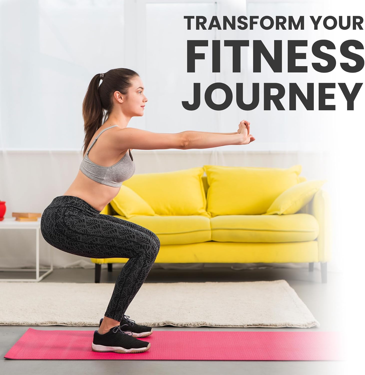 Full Body Workout Poster for Home Gym – Exercise Chart for Glutes, Legs, Back & Abs – Strength Training Guide with Squats, Lunges, Deadlifts, Core Exercises – Bodyweight & Dumbbell Training Guide - Image 7