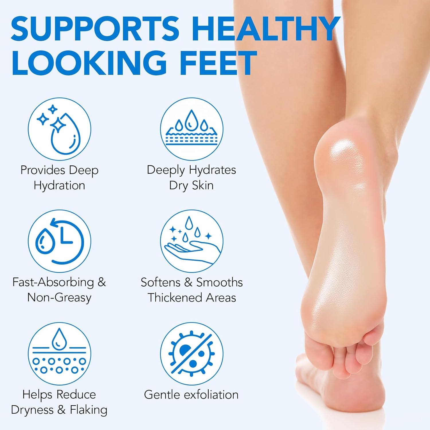 Uruses 3Pack Urea Cream 60% plus Salicylic Acid 2% Urea Foot Care Stick,Foot Cream for Foot Callus Remover, Feet Moisturizer Stick for Dry Cracked Heels, Hands, Knees,Hydrating Heel Balm, Easy To Use - Image 3