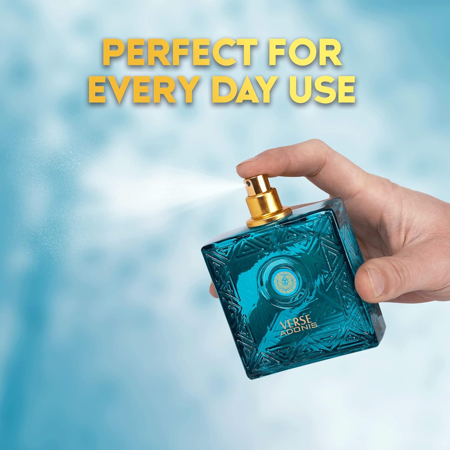 NovoGlow Verse Adonis Eau De Parfum for Men 3.4 Fl. Oz. 100ml Men's Perfume Refreshing Combination of Woody Floral & Fruity Scents - Masculine Scent Lasts All Day A Gift for Any Occasion - Image 6