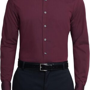 Kenneth Cole Unlisted Men’s Slim Fit Solid Dress Shirt – Amazon Exclusive