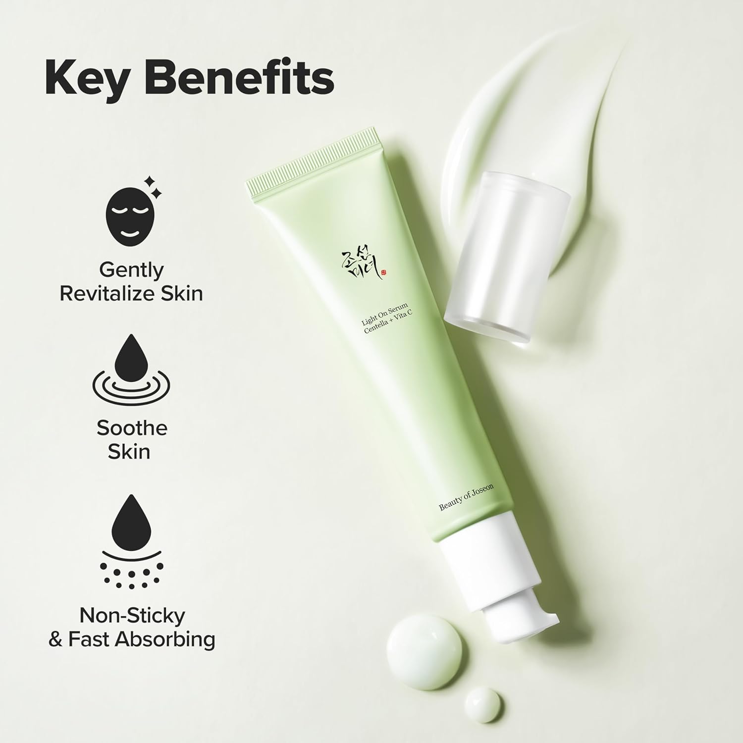 Beauty of Joseon Light On Serum Vitamin C Centella Dark Spot Fine Lines Pigmentation Correcting Serum, Hydrating Moisturizer, Korean Skin Care for Men and Women, 30ml, 1 fl.oz - Image 4
