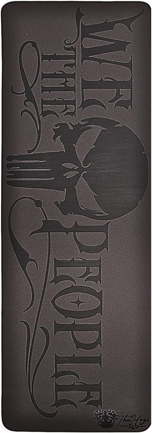Hero Lyfe Yoga Mat – “We the People” Skull Engraving, Non-Slip Black TPE, 72" x 24" x 6mm, Patriotic Fitness Mat for Veterans and First Responders - Image 8