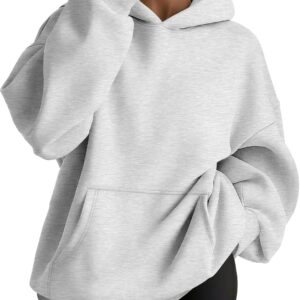AUTOMET Womens Oversized Hoodies Fleece Trendy Sweatshirts 2026 Pullover