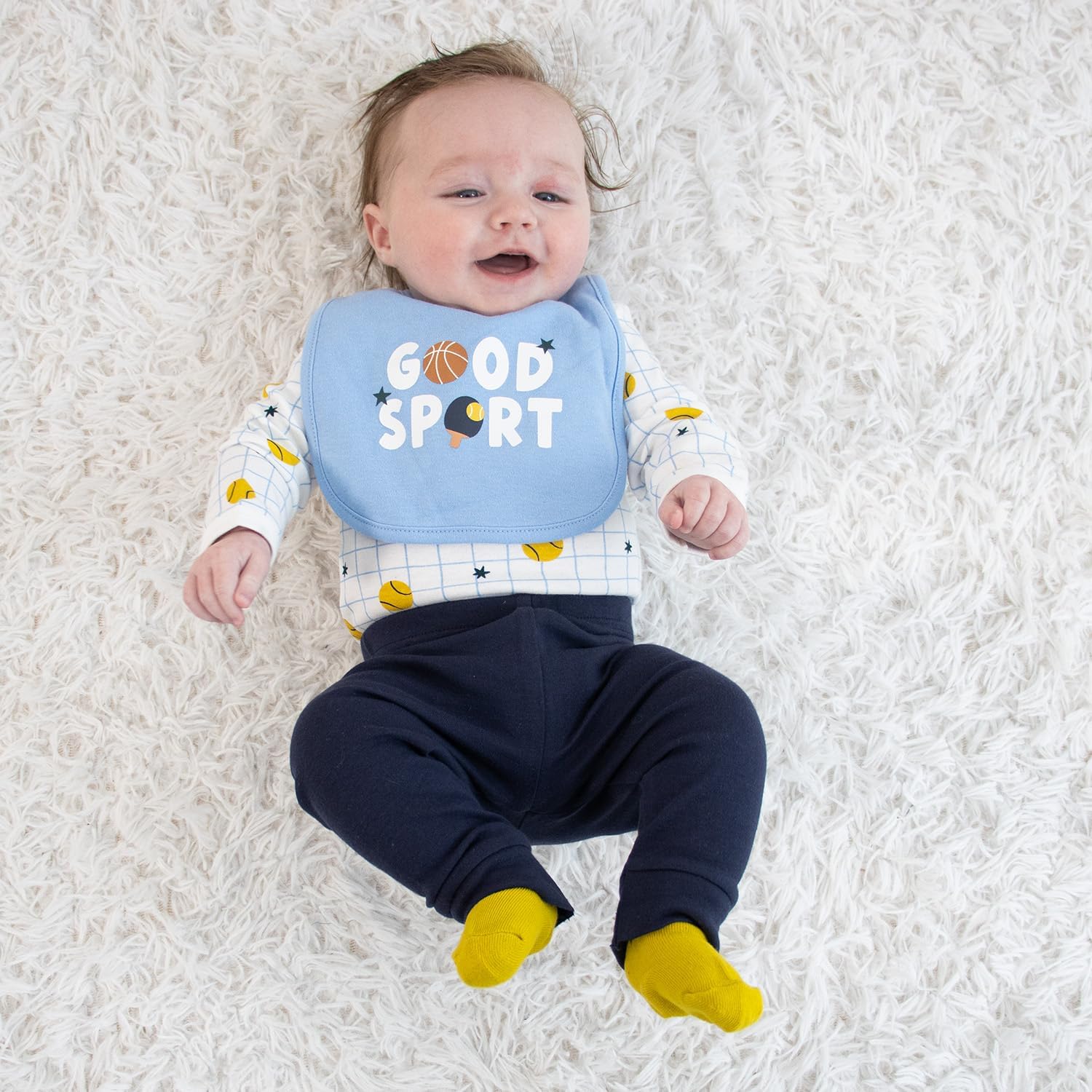The Peanutshell 23-Piece Baby Boy Clothing Set, 100% Cotton, Newborn Essentials Must Haves, Blue & Multicolor - Image 8