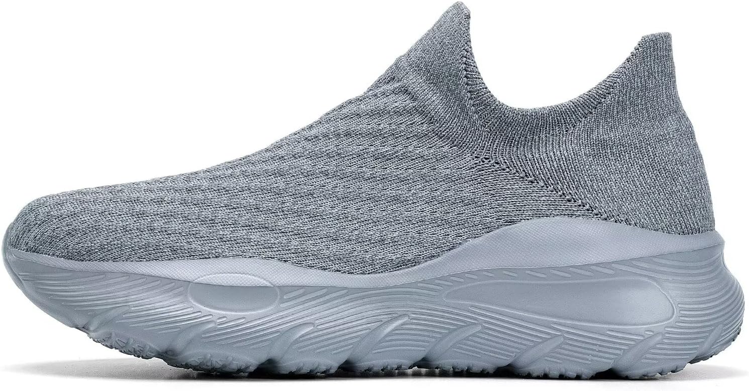 Men's Slip On Walking Shoes Running Comfortable Tennis Breathable Lightweight Non Slip Athletic Gym Workout Casual Fashion Sneaker - Image 3