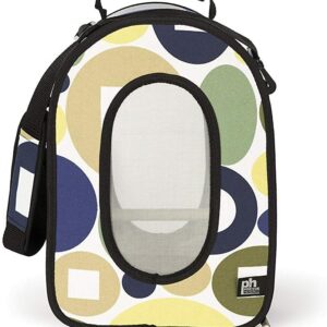 Prevue Pet Products Soft Sided Bird Travel Carrier with Perch Small, Multicolor