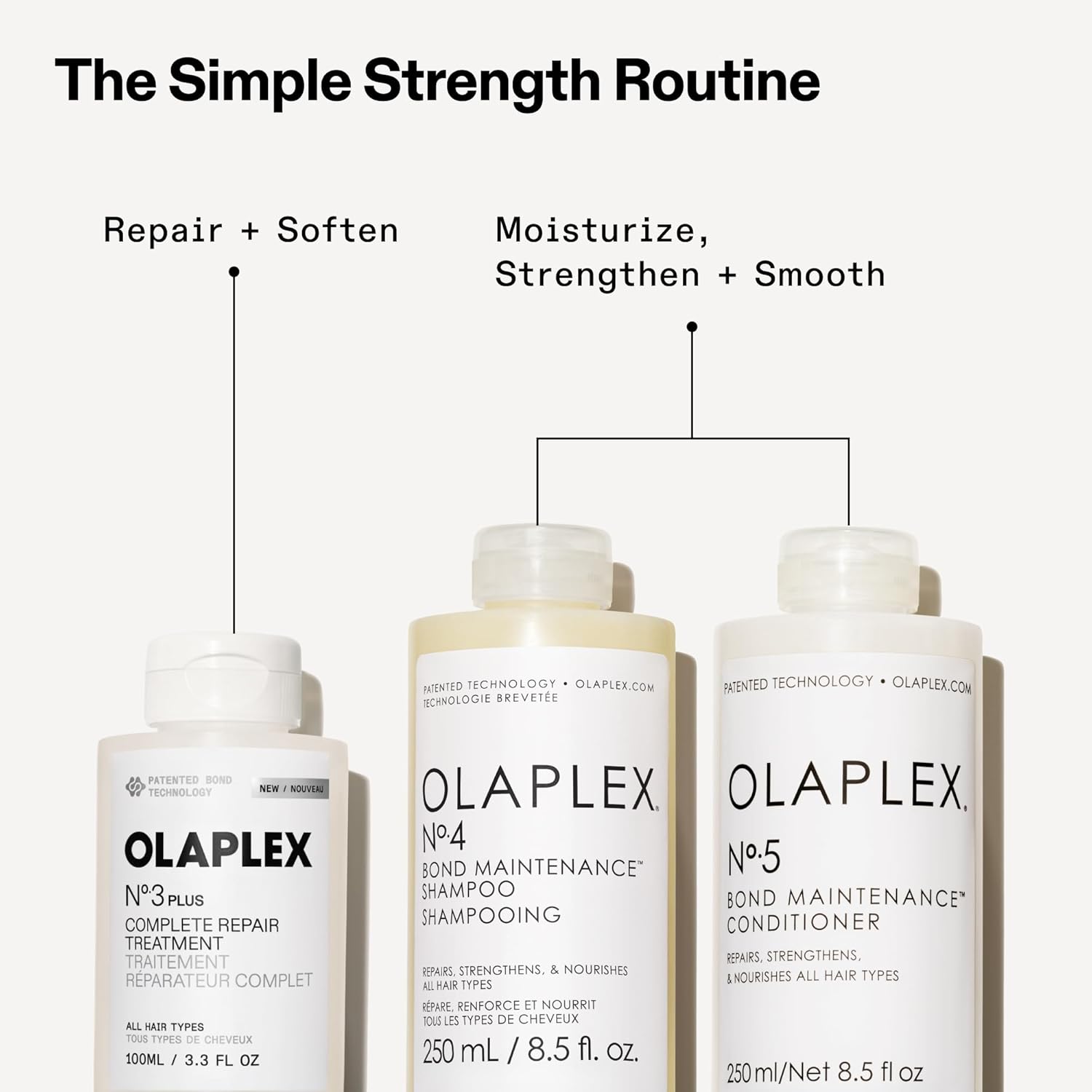 Olaplex N°.3PLUS Complete Repair Treatment: 3-minute Pre-shampoo Treatment to Immediately Repair Hair Damage for Softer, Stronger Hair | For Coily, Curly, Straight, and Wavy, 100 mL / 3.3 Fl Oz - Image 10