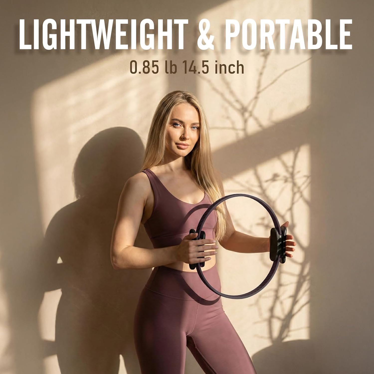Pilates Ring Kit for Women, Pilates Equipment – 14.5" Home Magic Circle Workout with Pilates Ball, Resistance Bands, Better me Pilates Essentials Starter Set for Beginners Toning Shape Full Body - Image 6