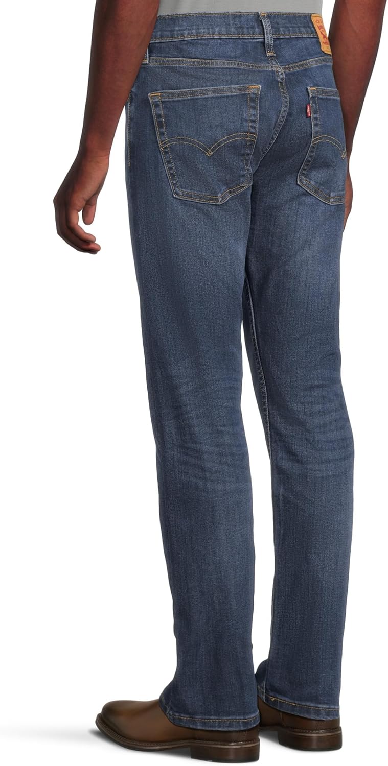 Levi's Men's 513 Slim Straight Jeans, (New) Tree Topper (Stretch), 32Wx30L Standard - Image 3