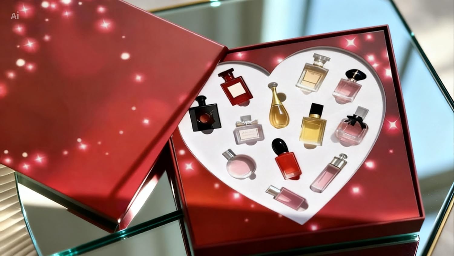 Mini Perfume Gift Set for Women – 12-Piece Floral & Citrus Fragrance Collection, Travel Size Body Spray Variety Pack with Heart-Shaped Display Box for Birthday & Holiday Gifts - Image 6