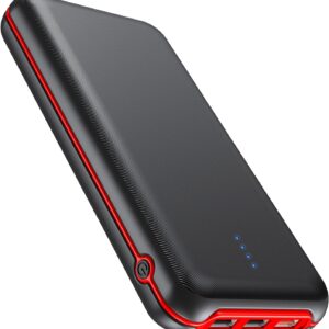 Portable Charger, 30000mAh 22.5W Fast Charging Power Bank with Flashlight and 4 Outputs, USB C External Charger, Travel Essential Battery Pack for iPhone, Galaxy, LG, Pad Mini, Tablet, and More