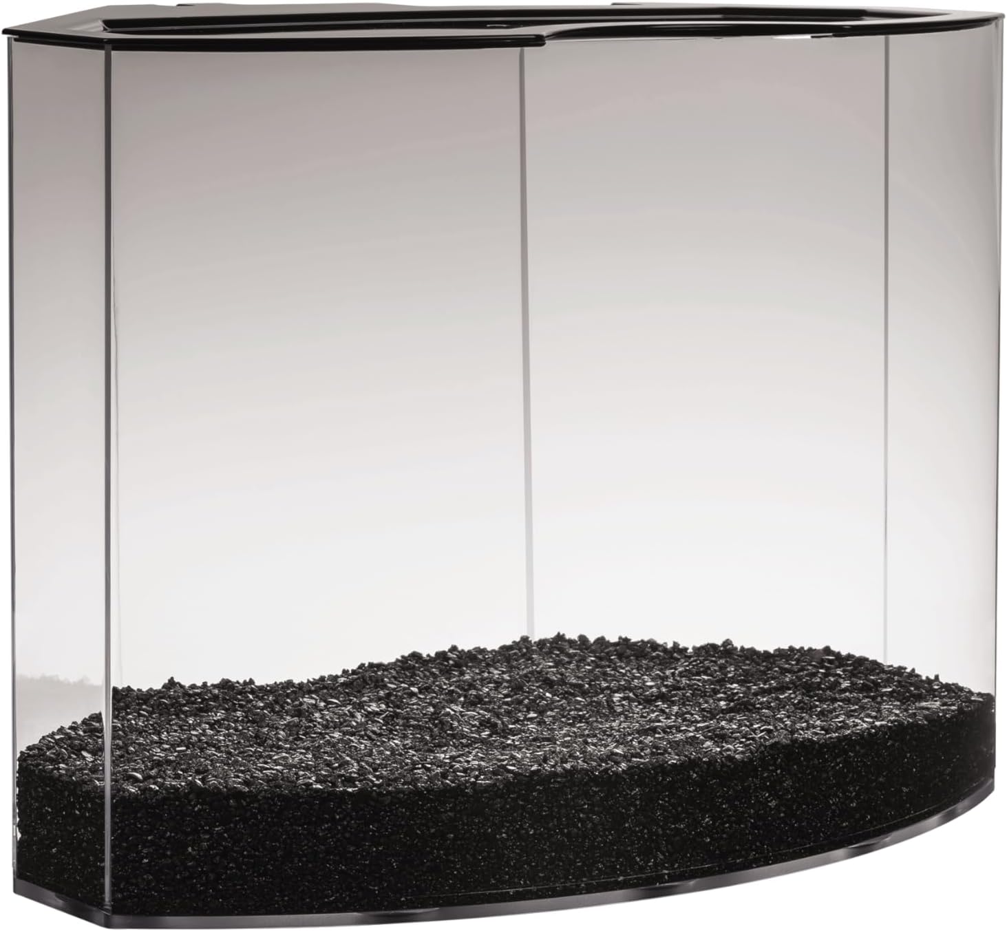 GloFish Crescent Aquarium Kit 5 Gallons, Includes Hidden Blue LED Light And Internal Filter - Image 4