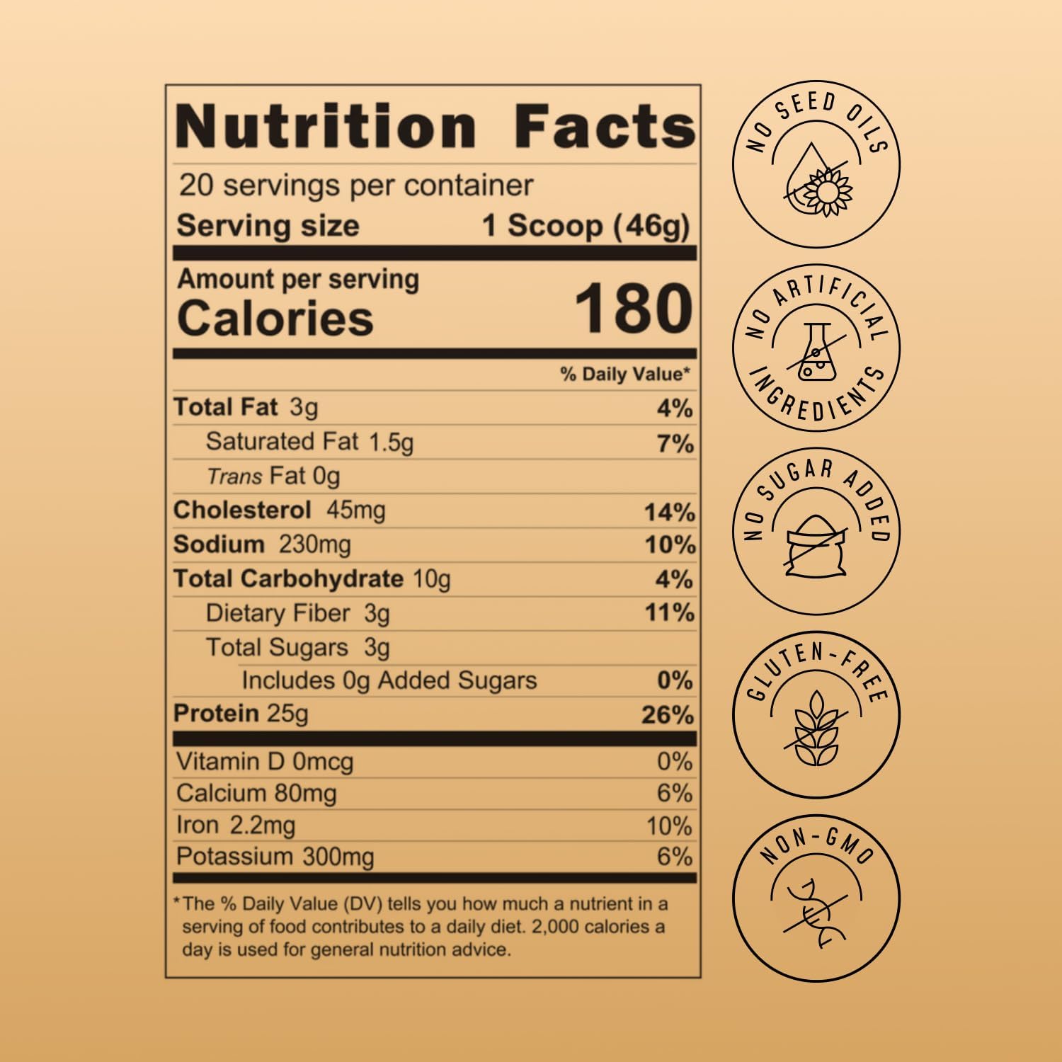FlavCity Grass Fed Whey Chocolate Protein Powder - Chocolate Peanut Butter - 25g Protein & 10g Collagen - Made with Organic Cocoa & Coconut Milk - Gluten Free & No Added Sugars (20 Servings) - Image 7