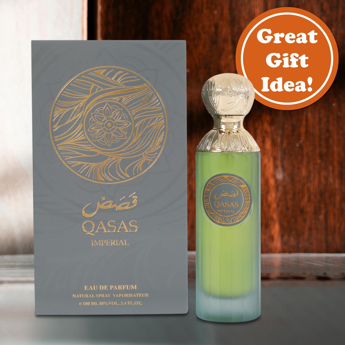 Qasas Hudson Unisex Perfume Eau de Parfum Warm Spicy Woody Signature Scent Gift for Men and Women 100 ml 3.4 FL Oz - Image 4