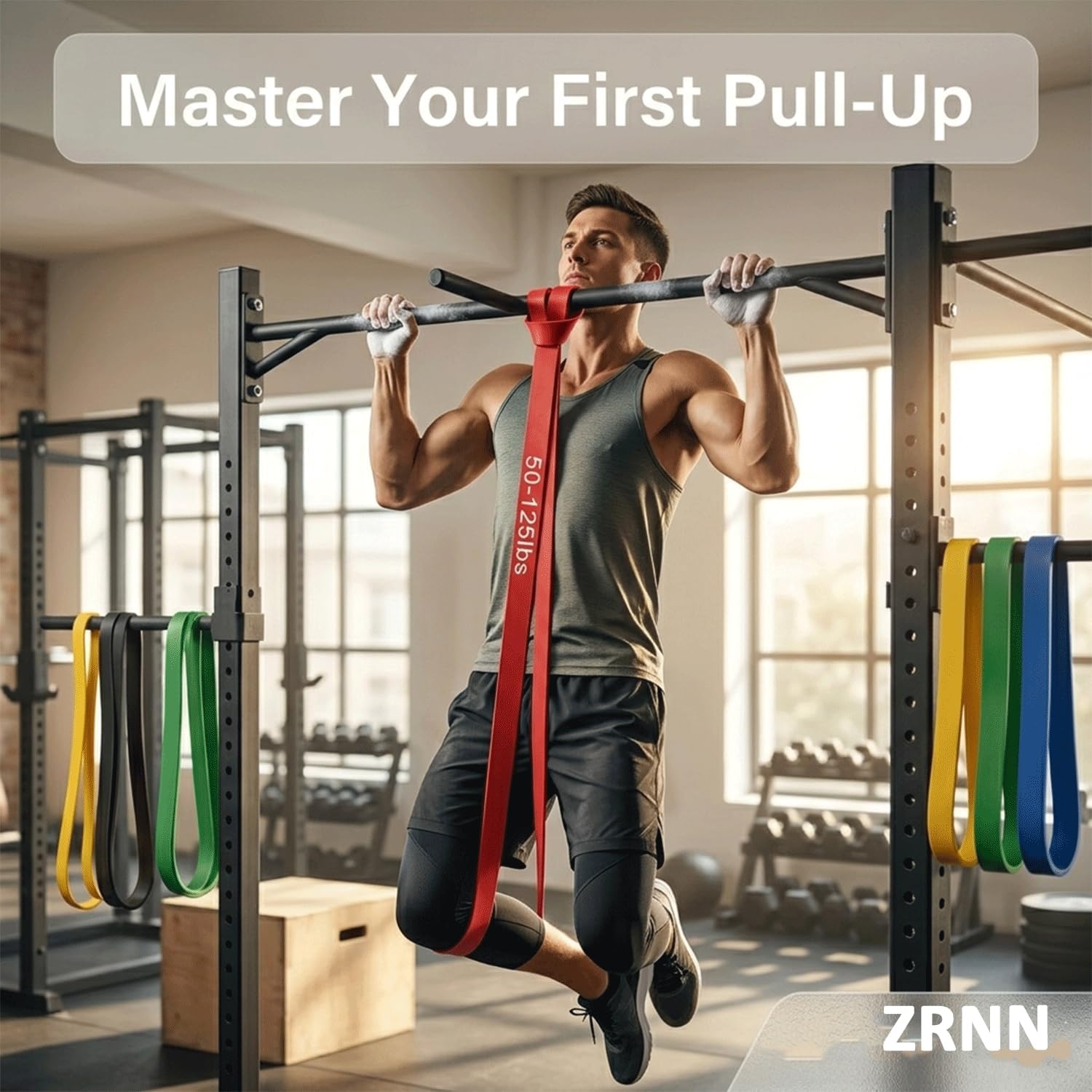 Resistance Bands, Pull Up Assistance Bands Set for Men & Women, Exercise Workout Bands for Working Out, Pull Up Bands, Body Stretching, Physical Therapy, Muscle Training - Image 7