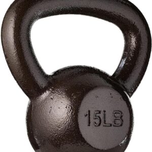 Amazon Basics Cast Iron Kettlebell