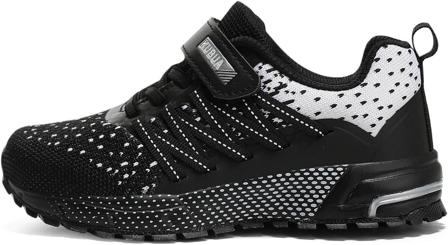 KUBUA Kids Sneakers for Boys Girls Running Tennis Shoes Lightweight Breathable Sport Athletic - Image 7