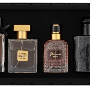 Flower Stories Women’s Perfume Set: 4 floral and fruity fragrances in a gift box, 105ml total (3.5oz). Perfect for gifting or personal use, elegant and timeless scents for any occasions