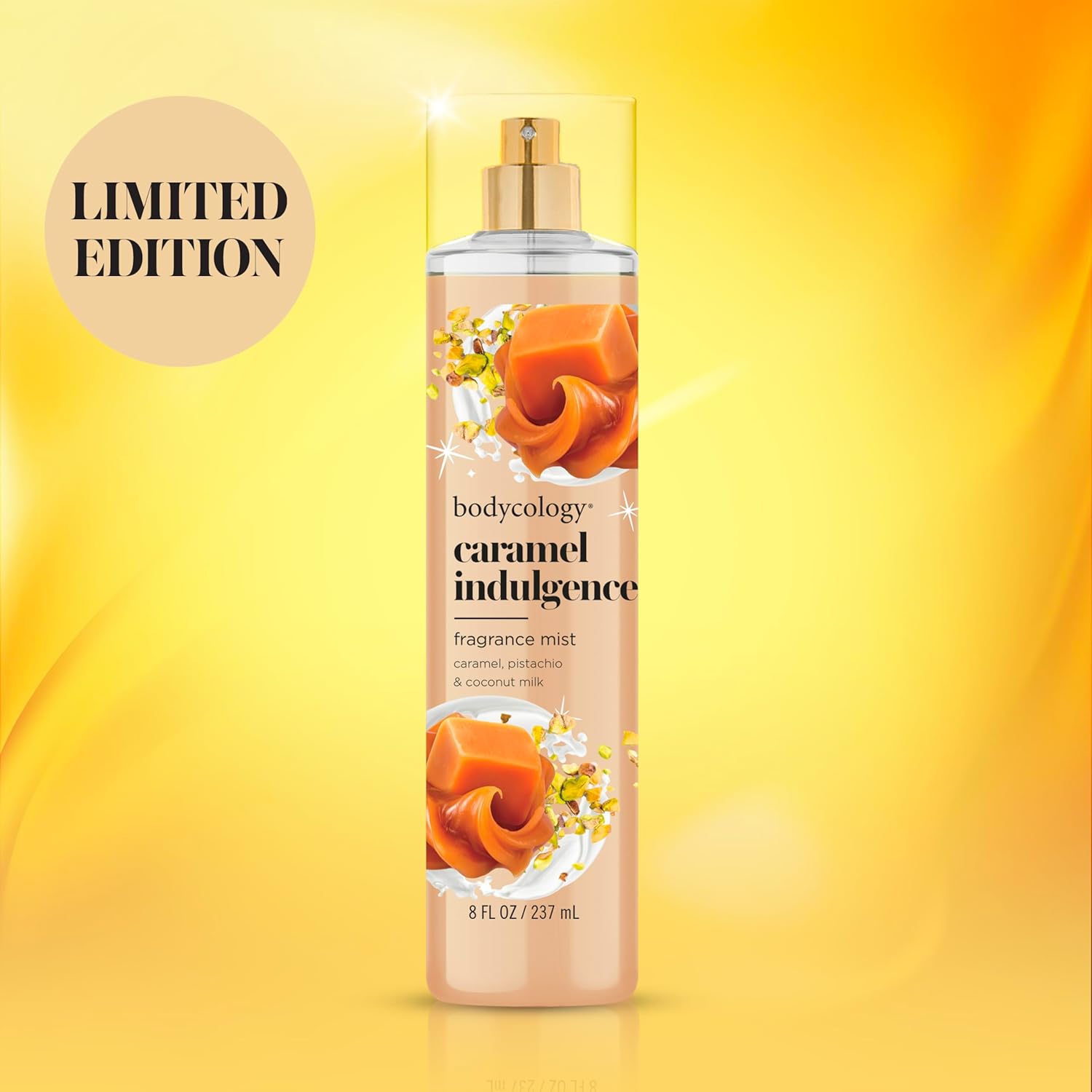 Bodycology Long-Lasting Fragrance Body Mist, Caramel Indulgence, 8 fl oz - Image 3