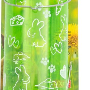 Lixit® Critter Bright Water Bottles for Hamsters, Rabbits, Chinchillas, Ferrets, Guinea Pigs and Other Small Animals – Made in USA (Blue (Pack of 1), 32 Ounce)