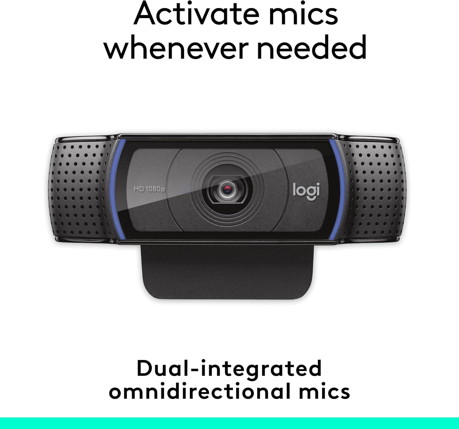 Logitech C920e HD 1080p Mic-Enabled Webcam, Certified for Zoom, Microsoft Teams Compatible, TAA Compliant - Image 4