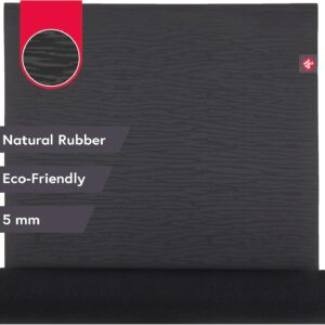 Manduka eKO Yoga Mat – Natural Rubber | Eco-Friendly | Soft Textured Surface| Natural Next-to-Skin Feel