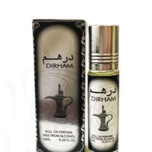 Genuine Dirham 10ml Attar Perfume Oil Roll On Alcohol Free Smell