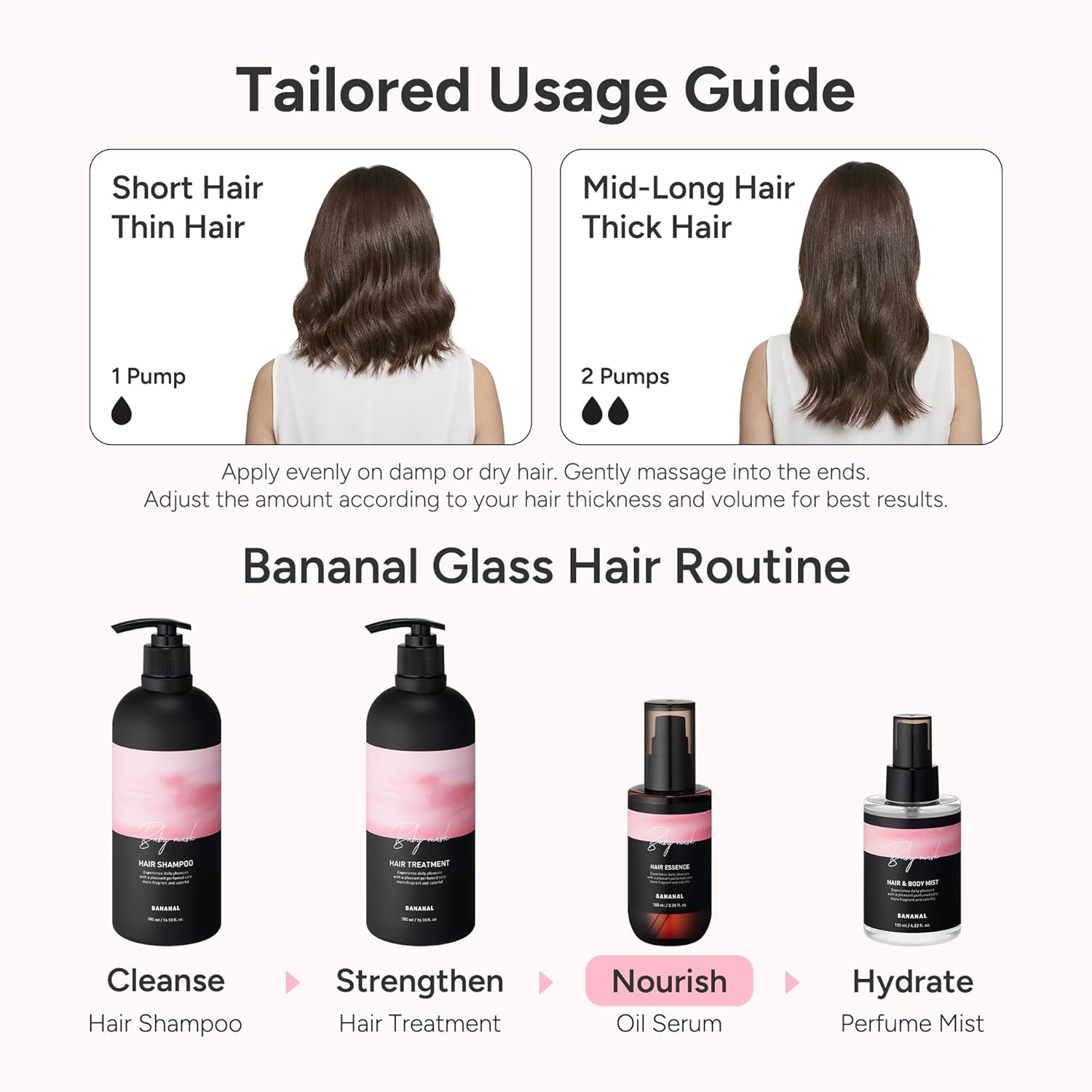 2-in-1 Korean Hair Perfume Oil & Serum with Moroccan Argan Oil & 12 Amino Acids for Dry, Damaged, Glass Hair Shine & Frizz-Control – Paraben & Alcohol-Free – Baby Musk, 100ml / 3.38 fl oz - Image 4