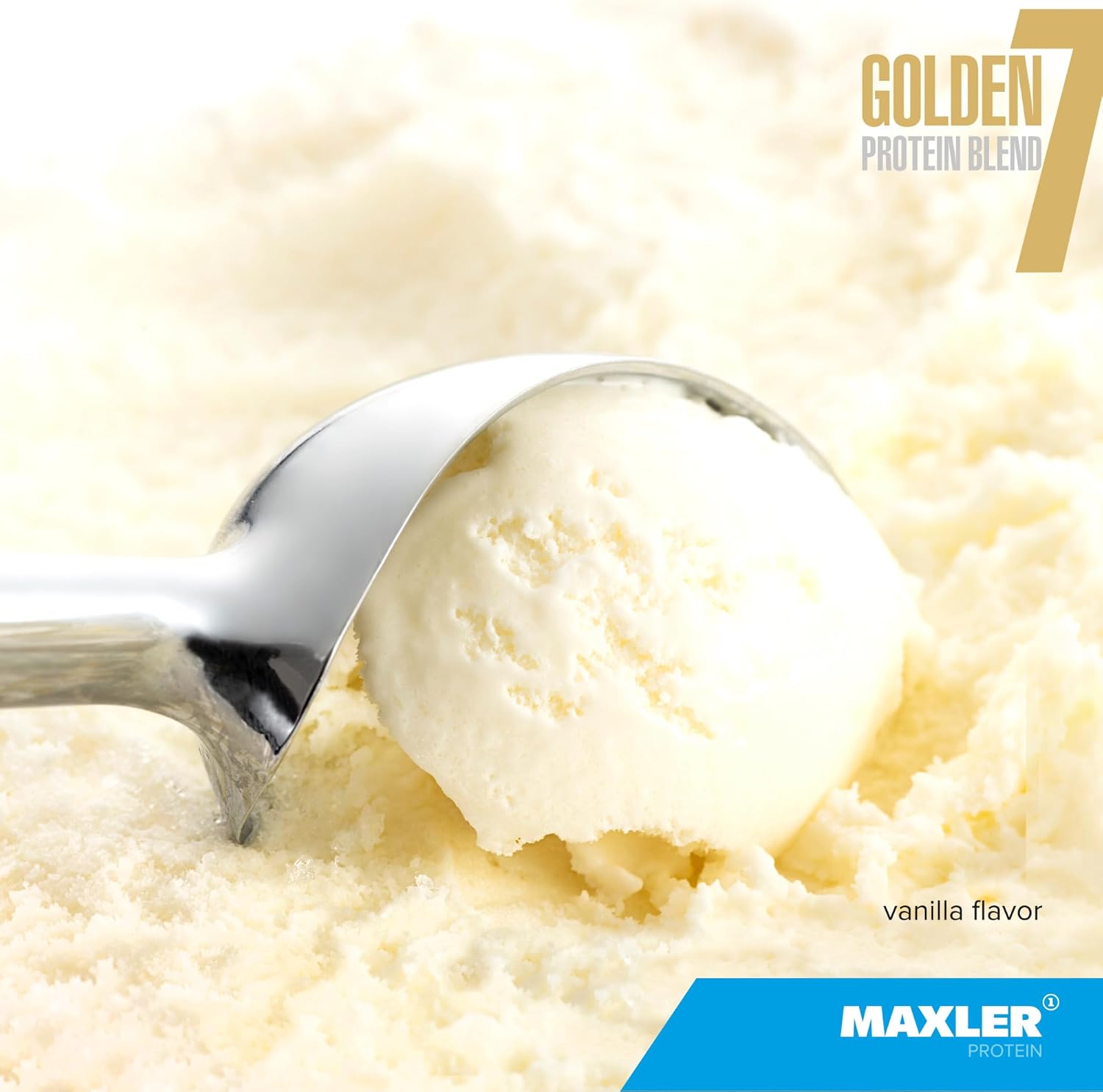 Maxler Golden 7 Protein Blend - Protein Powder for Muscle Gain & Recovery - Vanilla Protein Powder 2 lb - Image 2