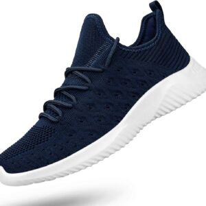 Feethit Mens Slip On Walking Shoes Lightweight Breathable Non Slip Running Shoes Comfortable Fashion Sneakers for Men