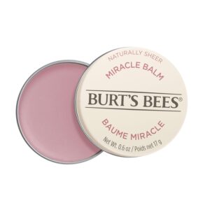 Burt’s Bees 100% Natural Origin Goodness Glows Miracle Balm, Hydrates and Softens Dry Skin From Head To Toe, 0.6 Ounce Tin