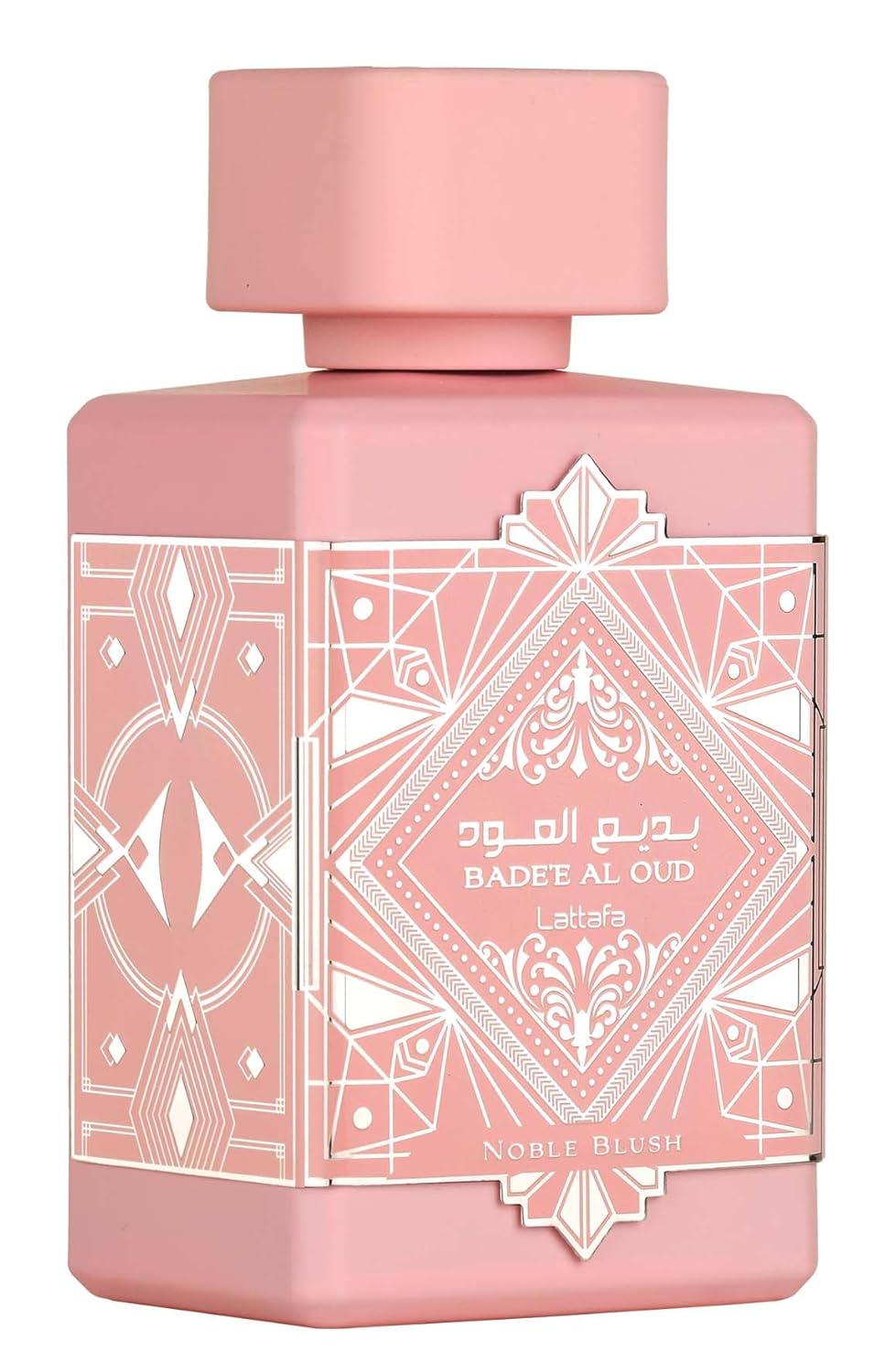 Lattafa Bade'e Al Oud Noble Blush for Unisex Eau de parfum Spray, 3.4 Ounce / 100 Ml